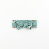 Puppy Egg Hunt (Bow Headband) - Aquamarine - Aaria Tees Aaria Tees