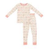 Bows & Bunnies (Long Sleeve PJ) - Aaria Tees Aaria Tees
