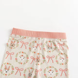 Bows & Bunnies (Long Sleeve PJ) - Aaria Tees Aaria Tees