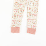 Bows & Bunnies (Long Sleeve PJ) - Aaria Tees Aaria Tees