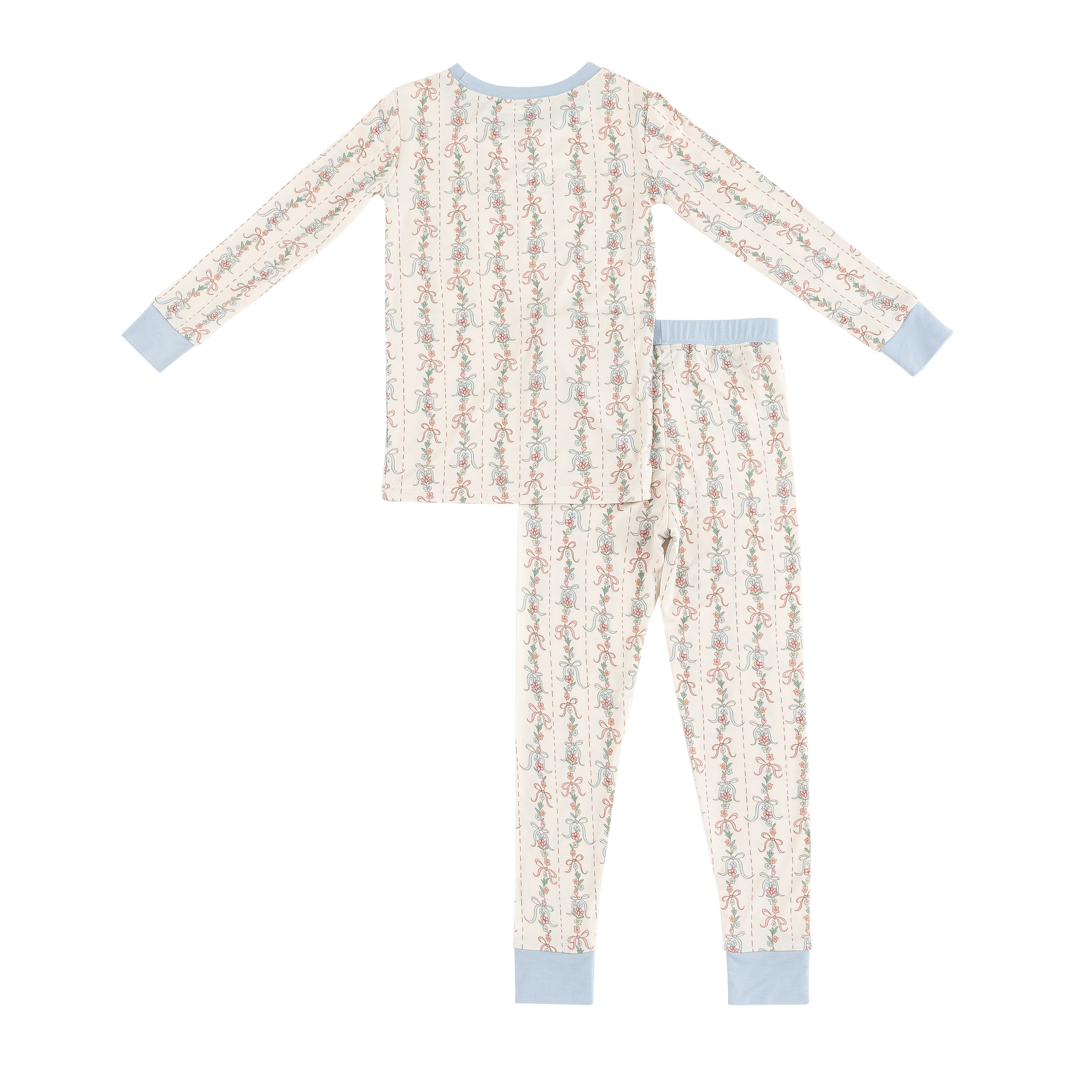 Bow Blossom (Long Sleeve PJ) - Aaria Tees Aaria Tees