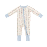 Bow Blossom (Convertible Zip Footies) - Aaria Tees Aaria Tees