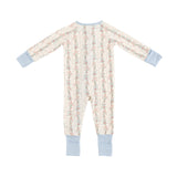 Bow Blossom (Convertible Zip Footies) - Aaria Tees Aaria Tees