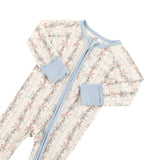 Bow Blossom (Convertible Zip Footies) - Aaria Tees Aaria Tees