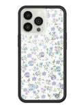 Lilac and Blue Floral iPhone Case - Aaria Tees Aaria Tees