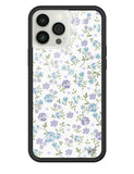 Lilac and Blue Floral iPhone Case - Aaria Tees Aaria Tees
