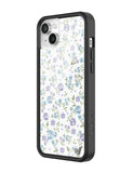 Lilac and Blue Floral iPhone Case - Aaria Tees Aaria Tees