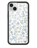 Lilac and Blue Floral iPhone Case - Aaria Tees Aaria Tees