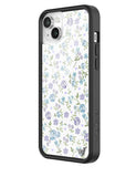 Lilac and Blue Floral iPhone Case - Aaria Tees Aaria Tees