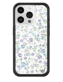 Lilac and Blue Floral iPhone Case - Aaria Tees Aaria Tees