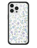 Lilac and Blue Floral iPhone Case - Aaria Tees Aaria Tees