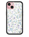 Lilac and Blue Floral iPhone Case - Aaria Tees Aaria Tees