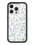 Lilac and Blue Floral iPhone Case - Aaria Tees Aaria Tees