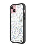Lilac and Blue Floral iPhone Case - Aaria Tees Aaria Tees