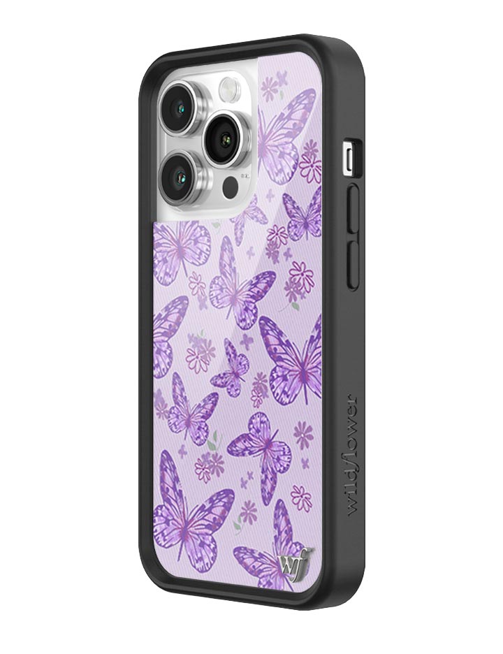 Butterfly | Lavender iPhone Case - Aaria Tees Aaria Tees