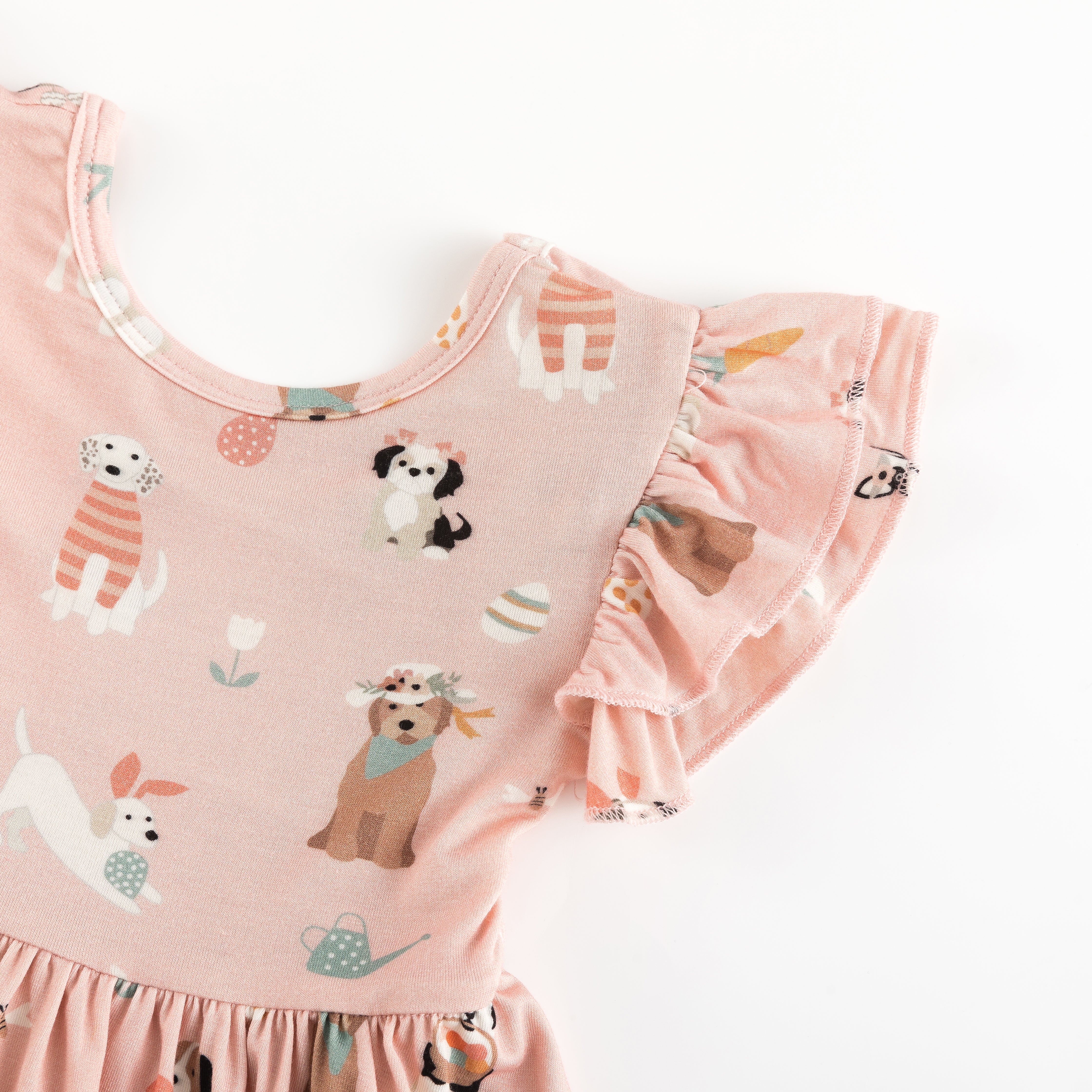 Puppy Egg Hunt (Twirl Dress) - Aaria Tees Aaria Tees