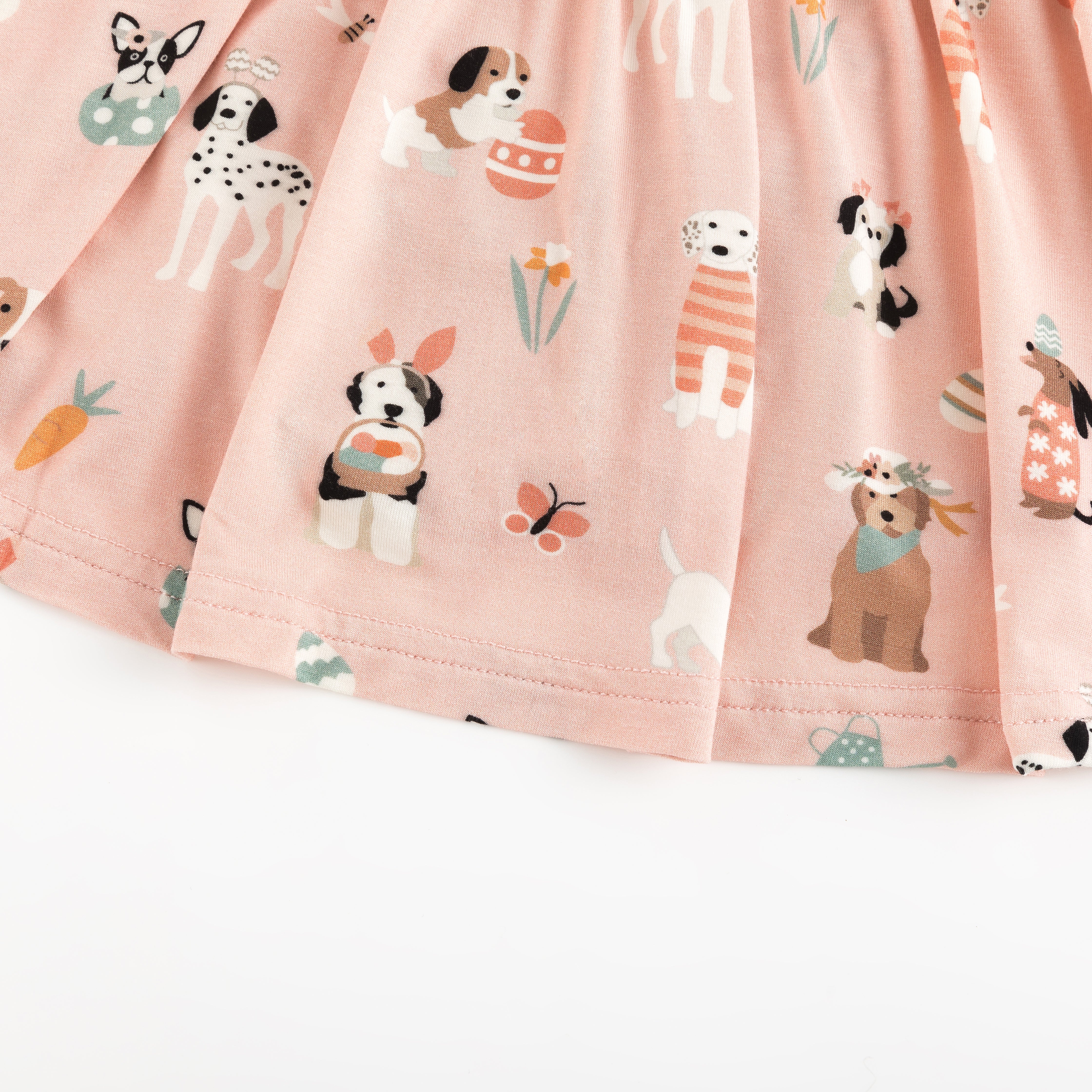 Puppy Egg Hunt (Twirl Dress) - Aaria Tees Aaria Tees