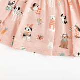 Puppy Egg Hunt (Twirl Dress) - Aaria Tees Aaria Tees