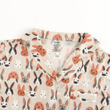 Bunny Crew (Women's Short Sleeve PJ) - Aaria Tees Aaria Tees