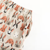 Bunny Crew (Women's Short Sleeve PJ) - Aaria Tees Aaria Tees