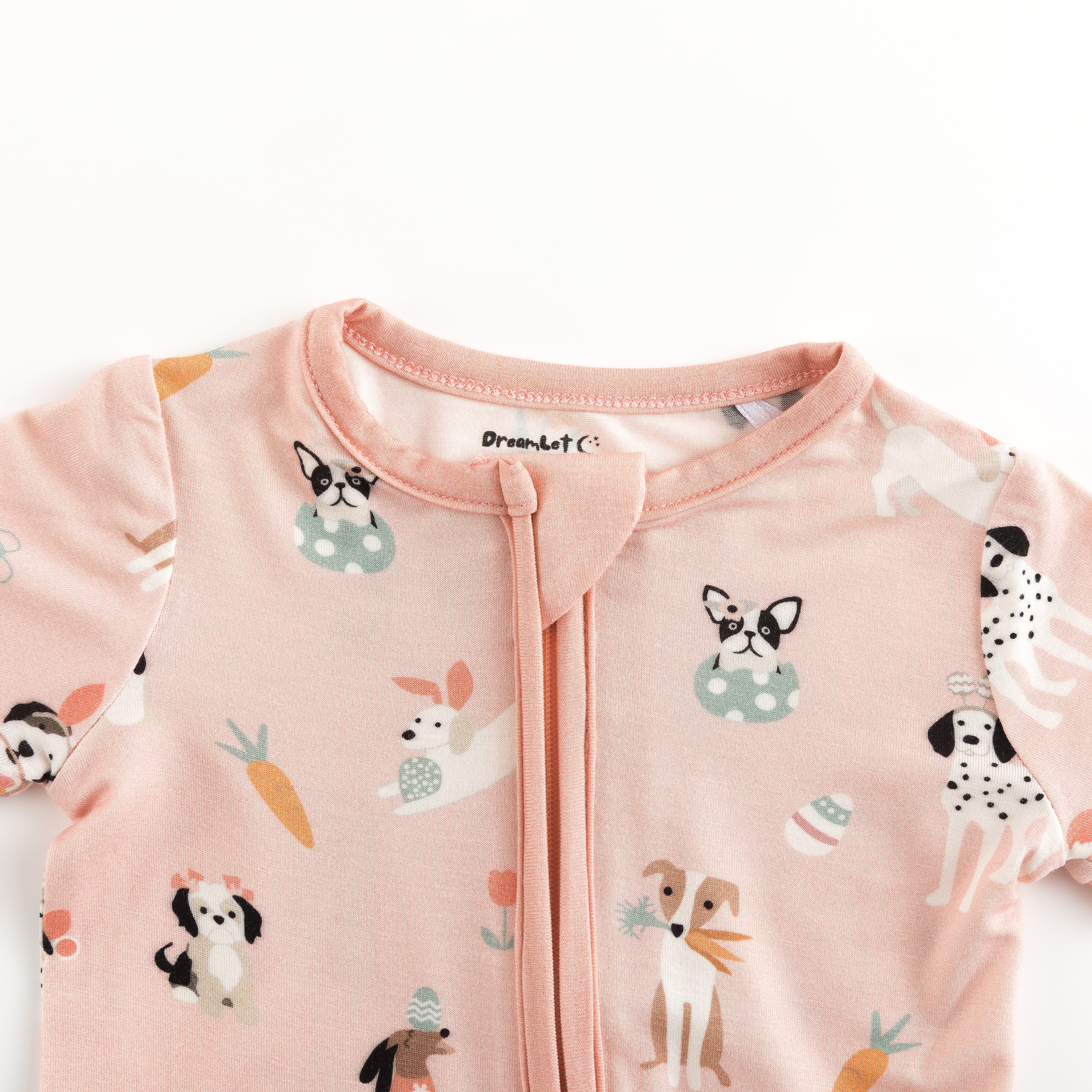 Puppy Egg Hunt (Romper) - Pink - Aaria Tees Aaria Tees