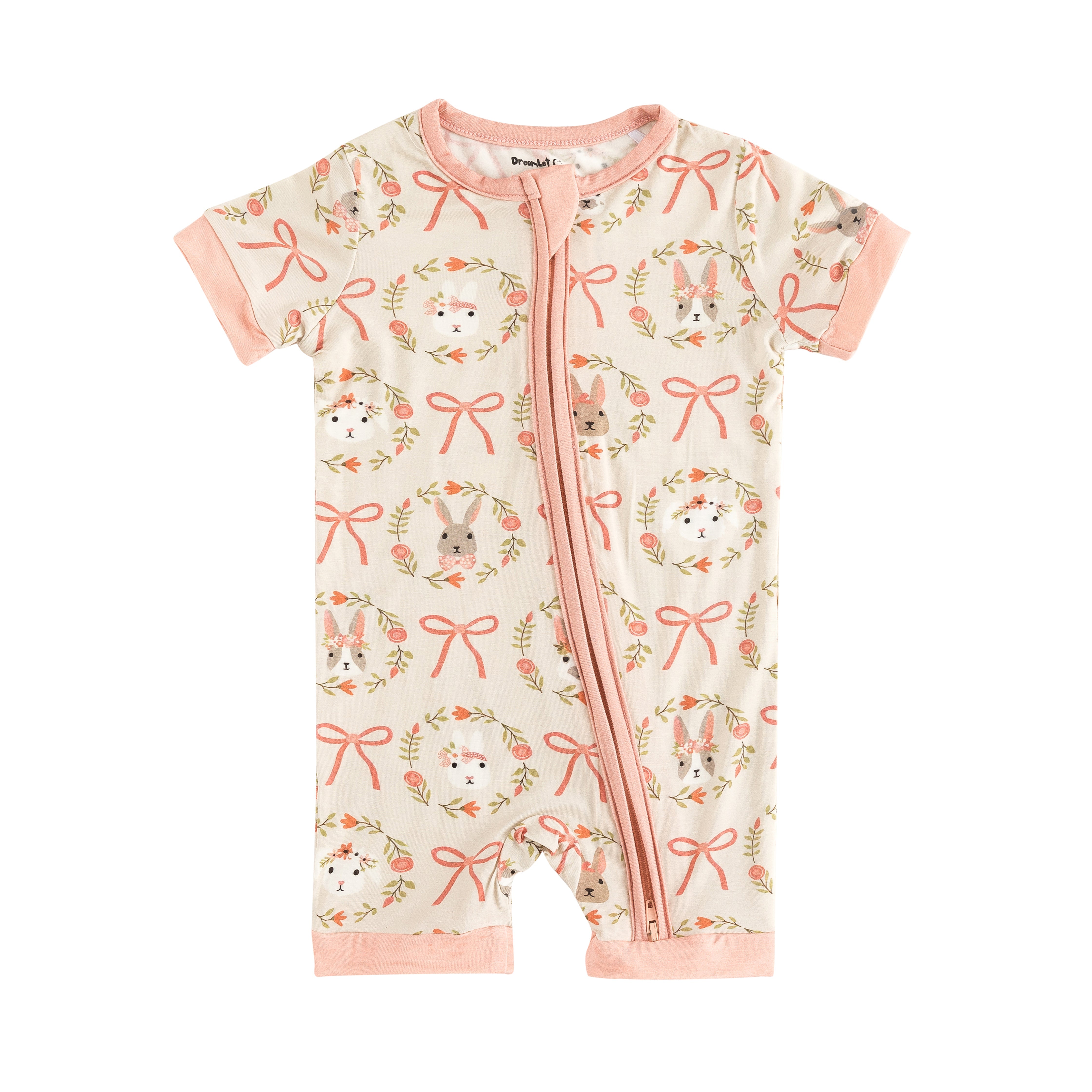 Bows & Bunnies (Romper) - Aaria Tees Aaria Tees