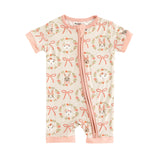 Bows & Bunnies (Romper) - Aaria Tees Aaria Tees