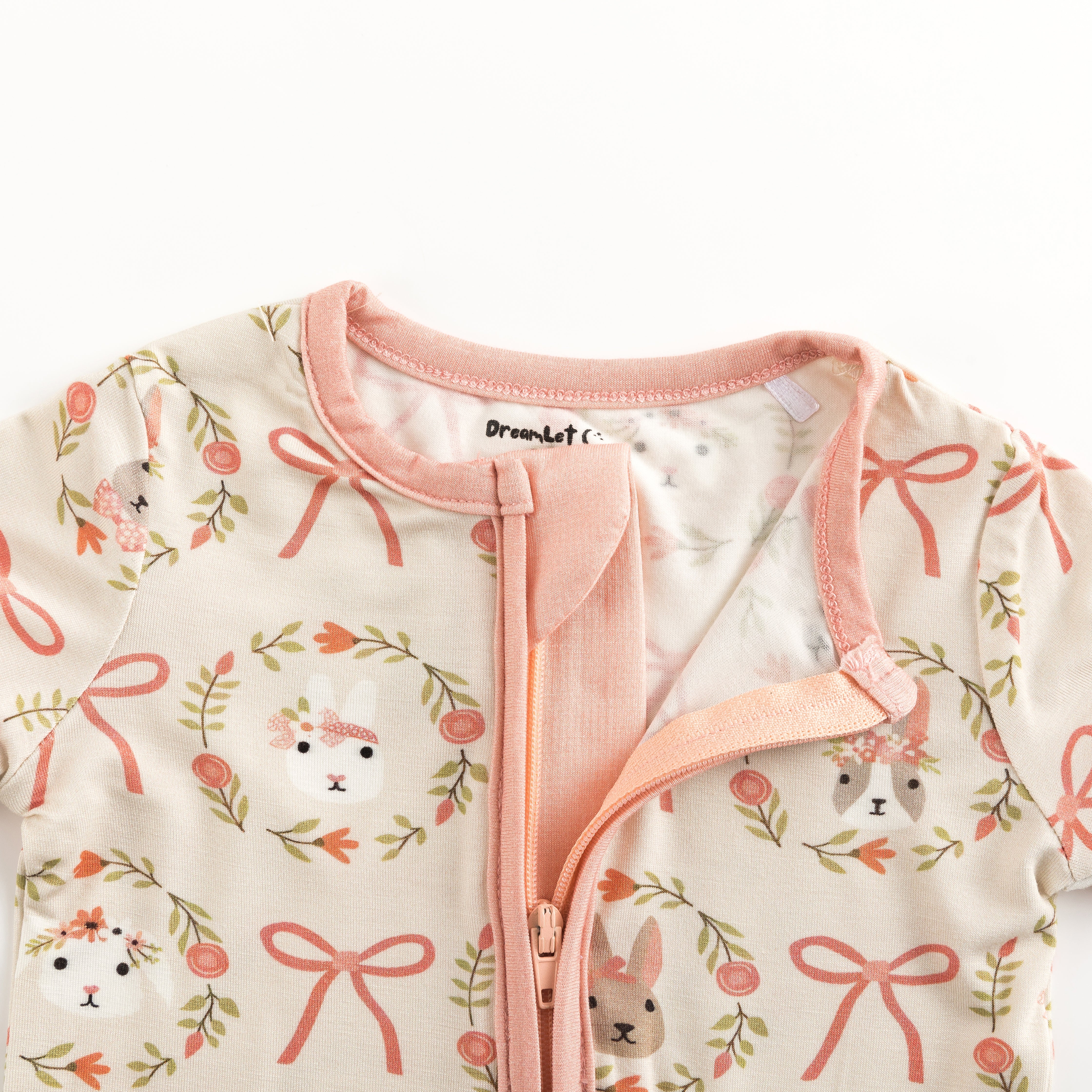 Bows & Bunnies (Romper) - Aaria Tees Aaria Tees