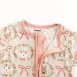 Bows & Bunnies (Romper) - Aaria Tees Aaria Tees