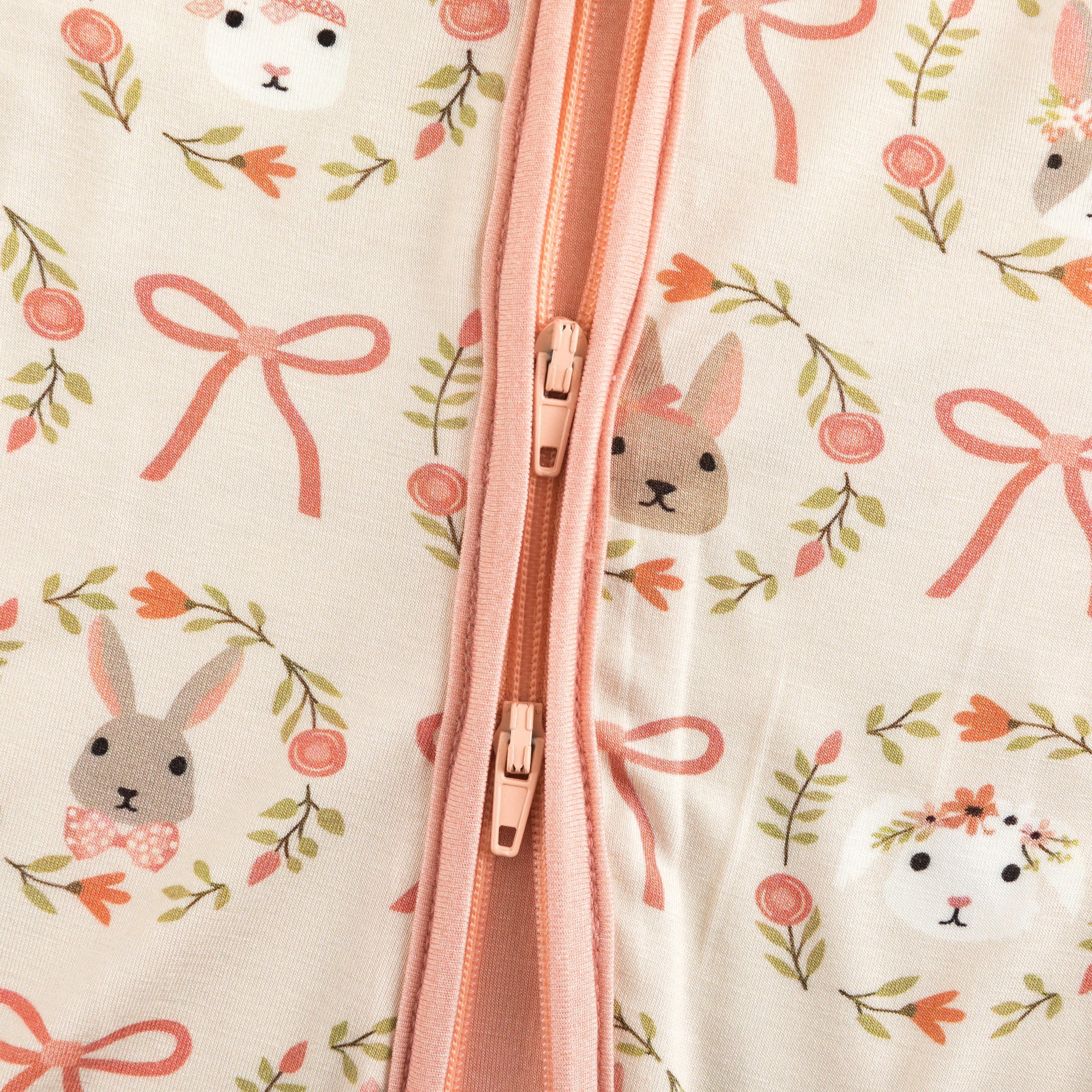 Bows & Bunnies (Romper) - Aaria Tees Aaria Tees