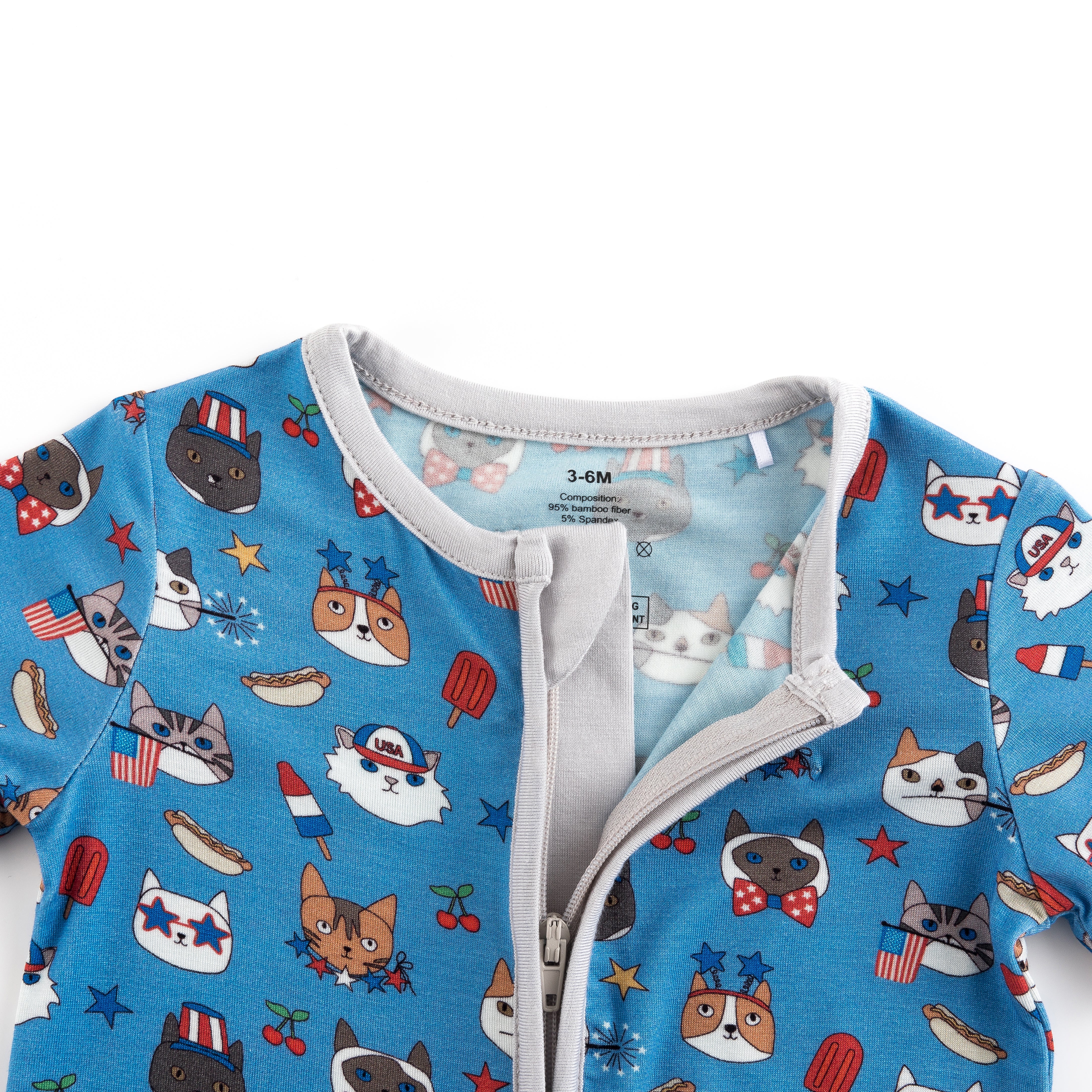Freedom Cats (Romper) - Aaria Tees Aaria Tees