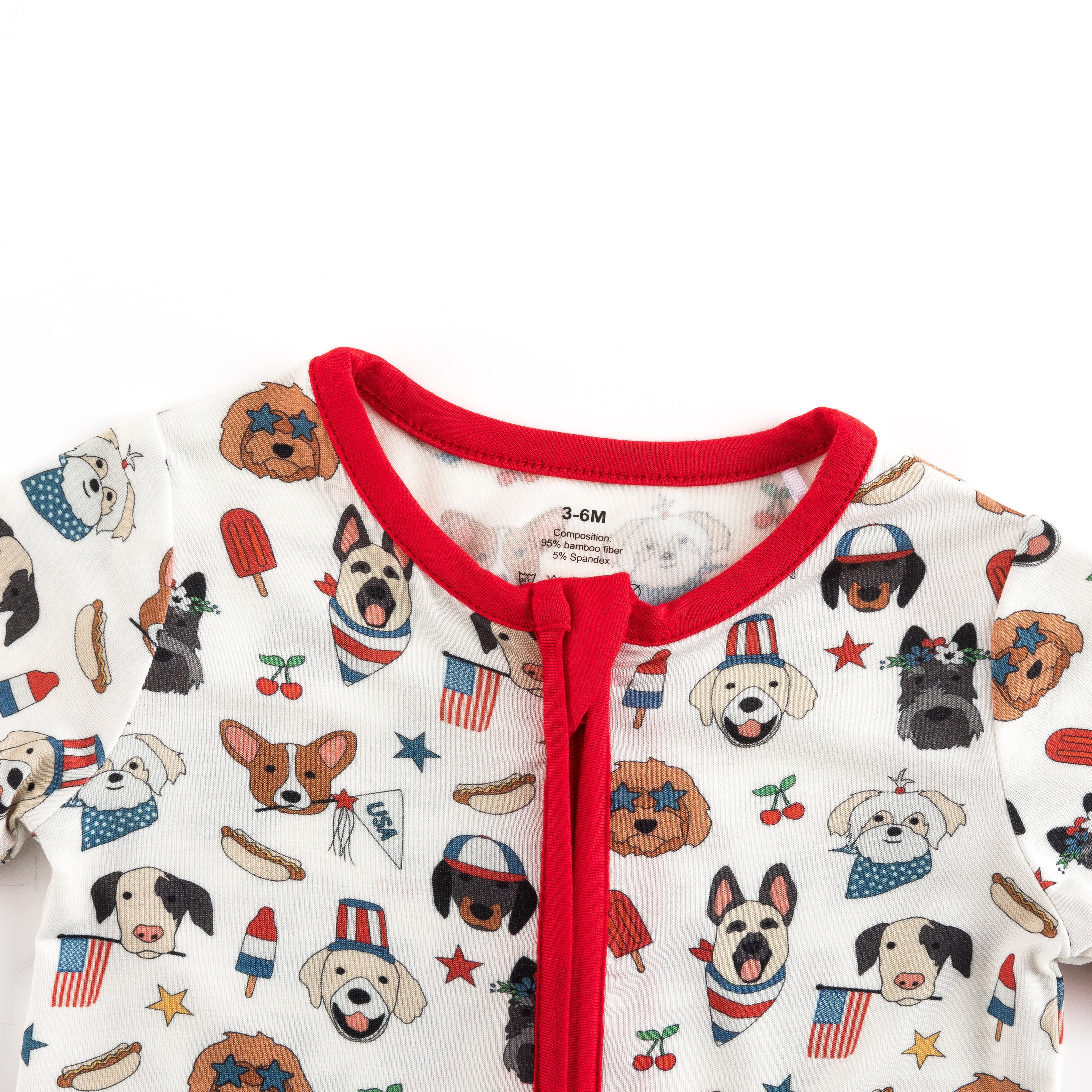 Freedom Dogs (Romper) - Aaria Tees Aaria Tees