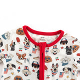 Freedom Dogs (Romper) - Aaria Tees Aaria Tees