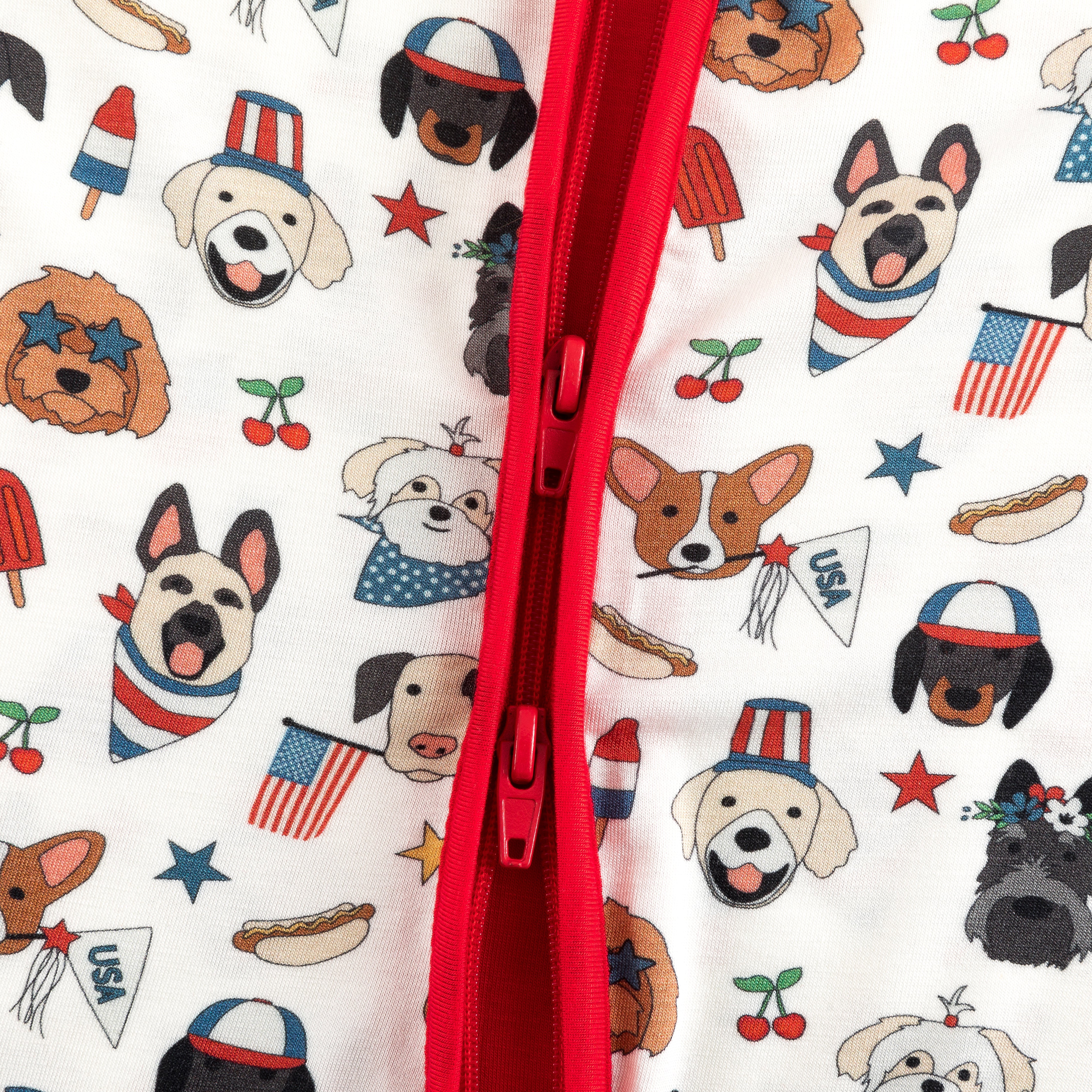 Freedom Dogs (Romper) - Aaria Tees Aaria Tees
