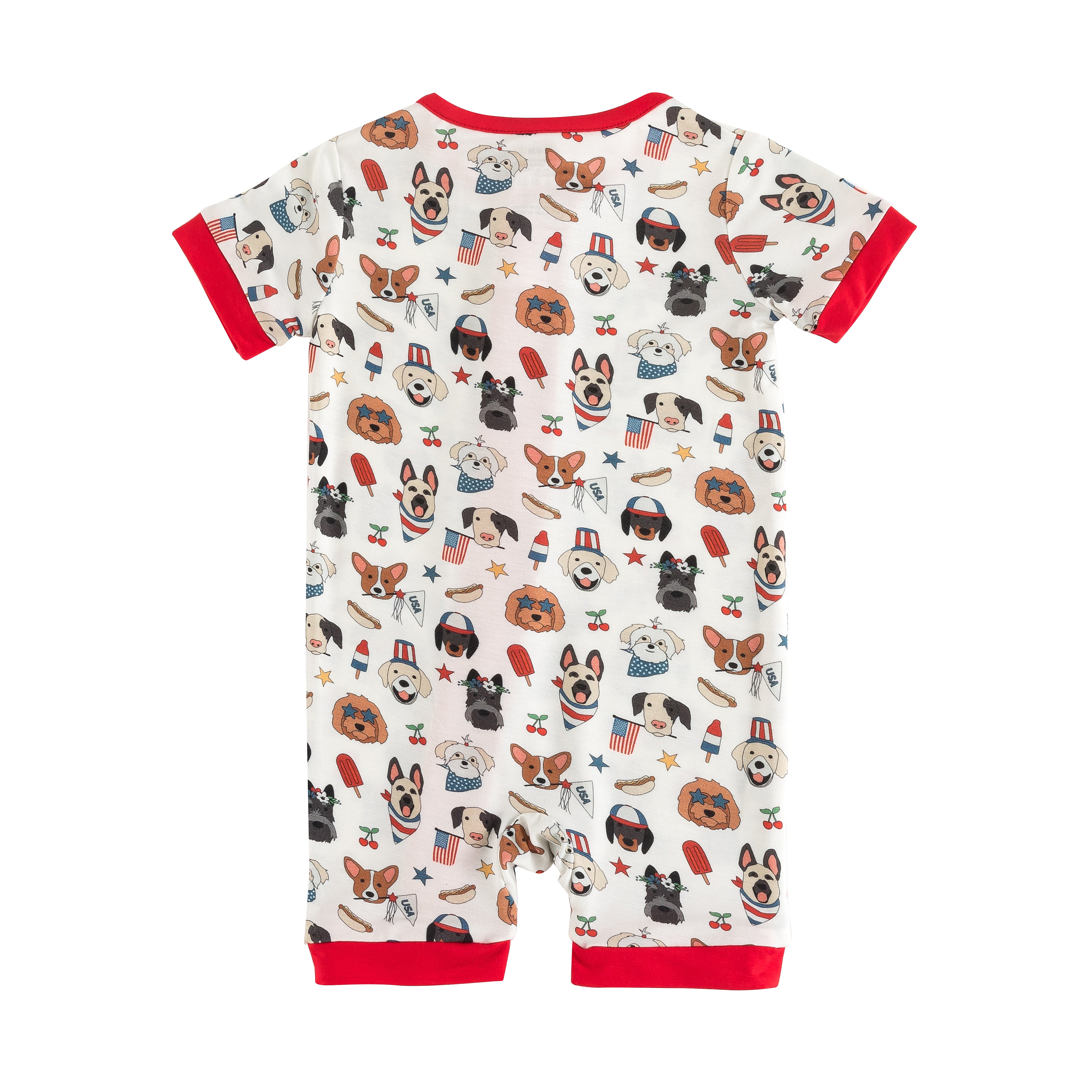 Freedom Dogs (Romper) - Aaria Tees Aaria Tees