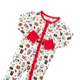 Freedom Dogs (Convertible Zip Footies) - Aaria Tees Aaria Tees