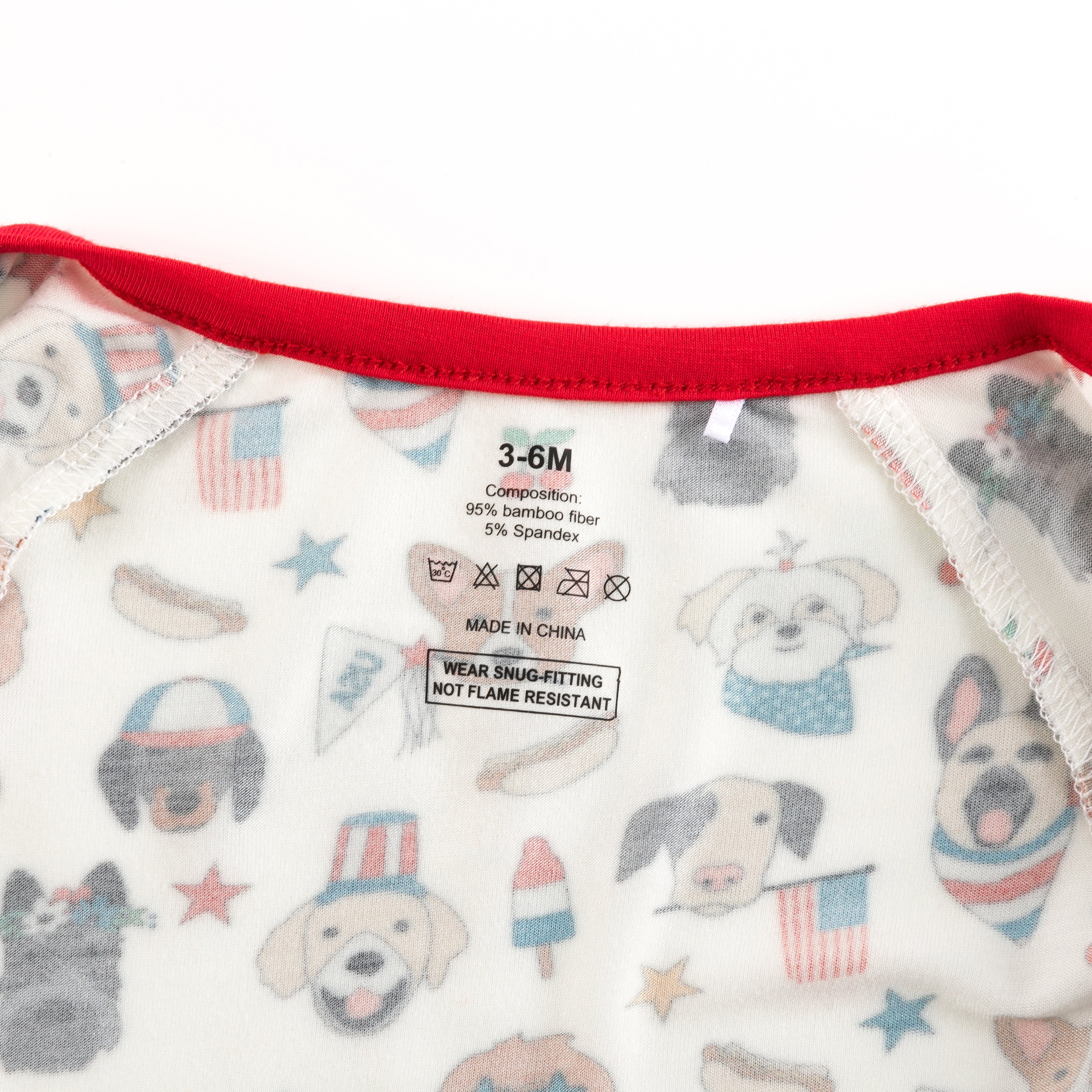 Freedom Dogs (Convertible Zip Footies) - Aaria Tees Aaria Tees
