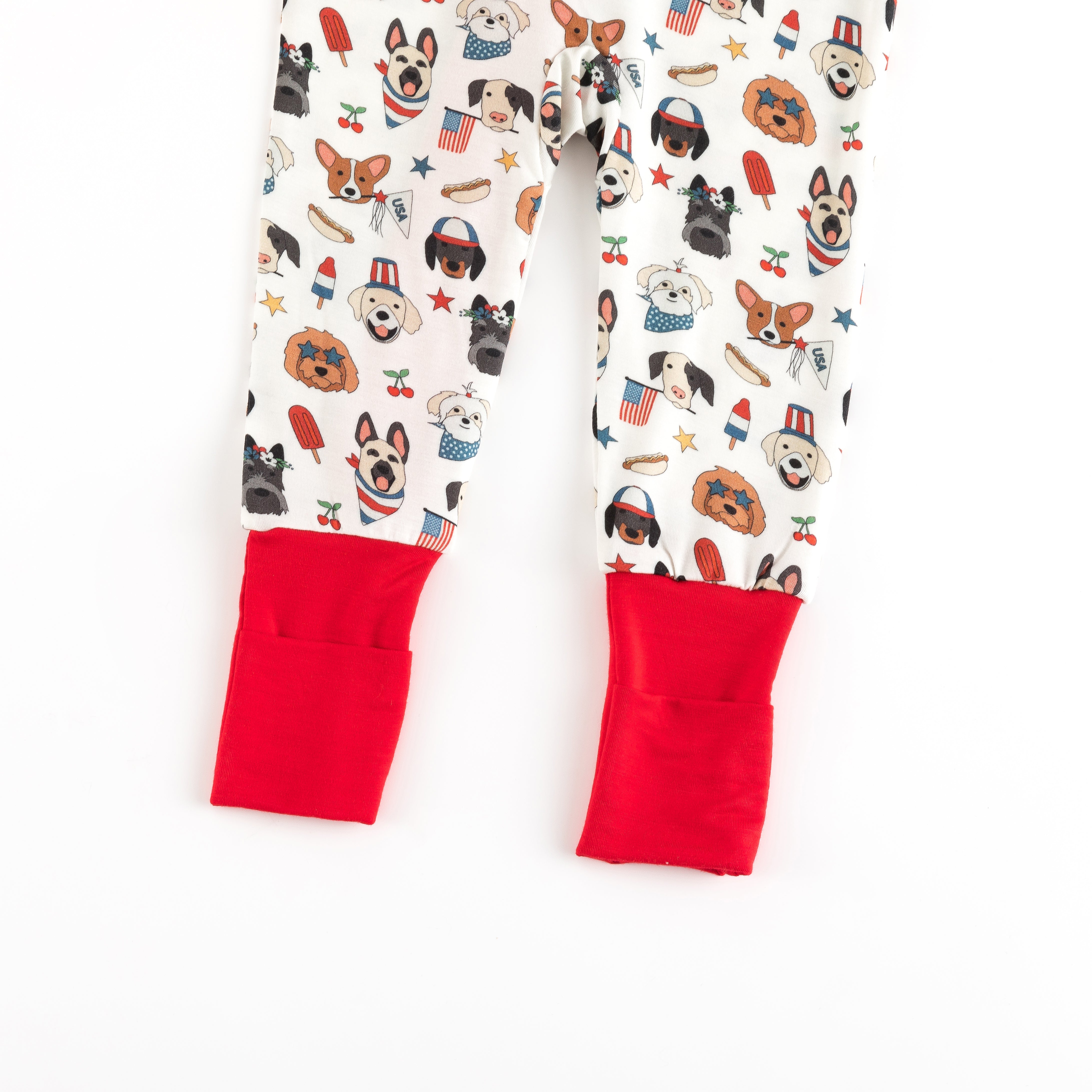 Freedom Dogs (Convertible Zip Footies) - Aaria Tees Aaria Tees