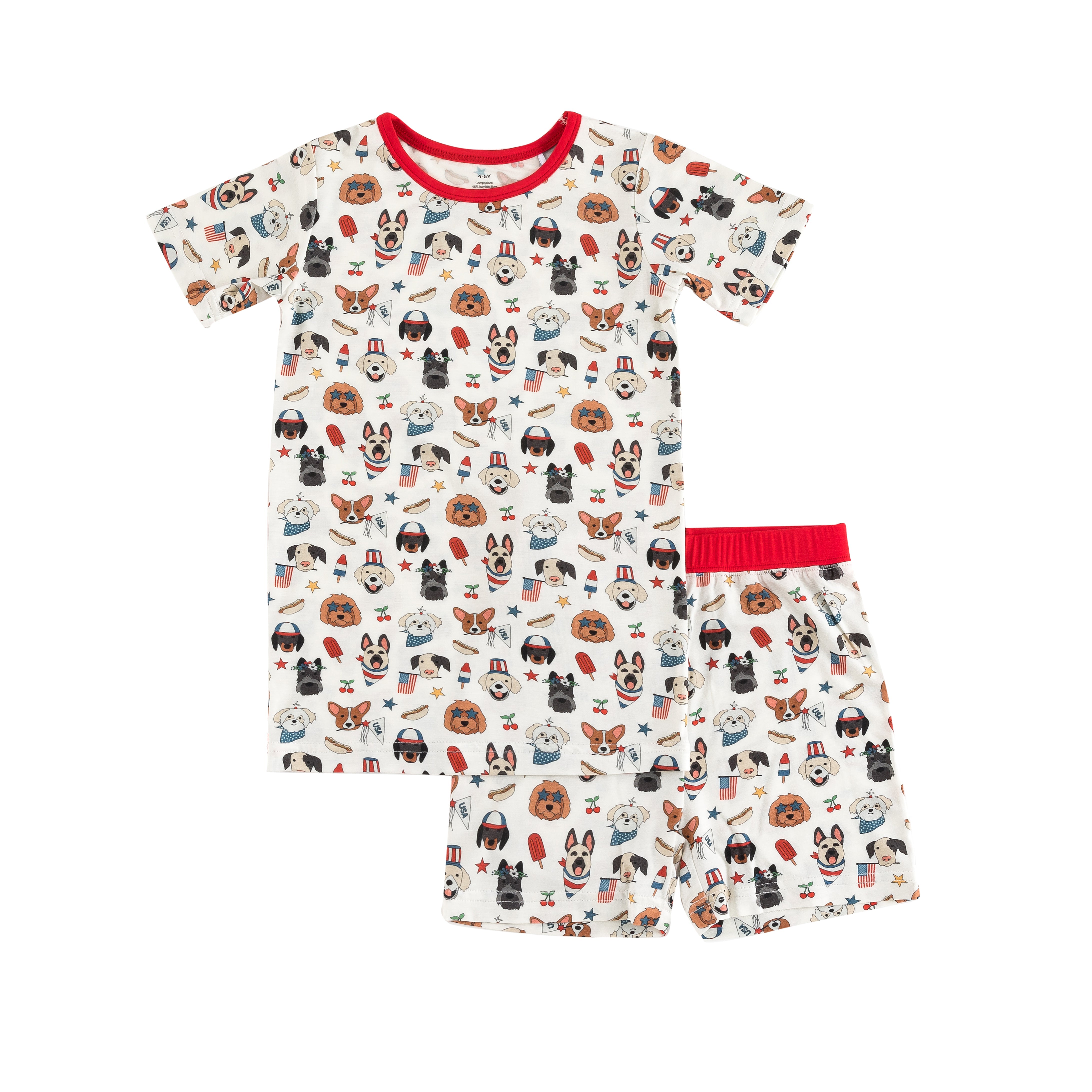 Freedom Dogs (Short PJ set) - Aaria Tees Aaria Tees