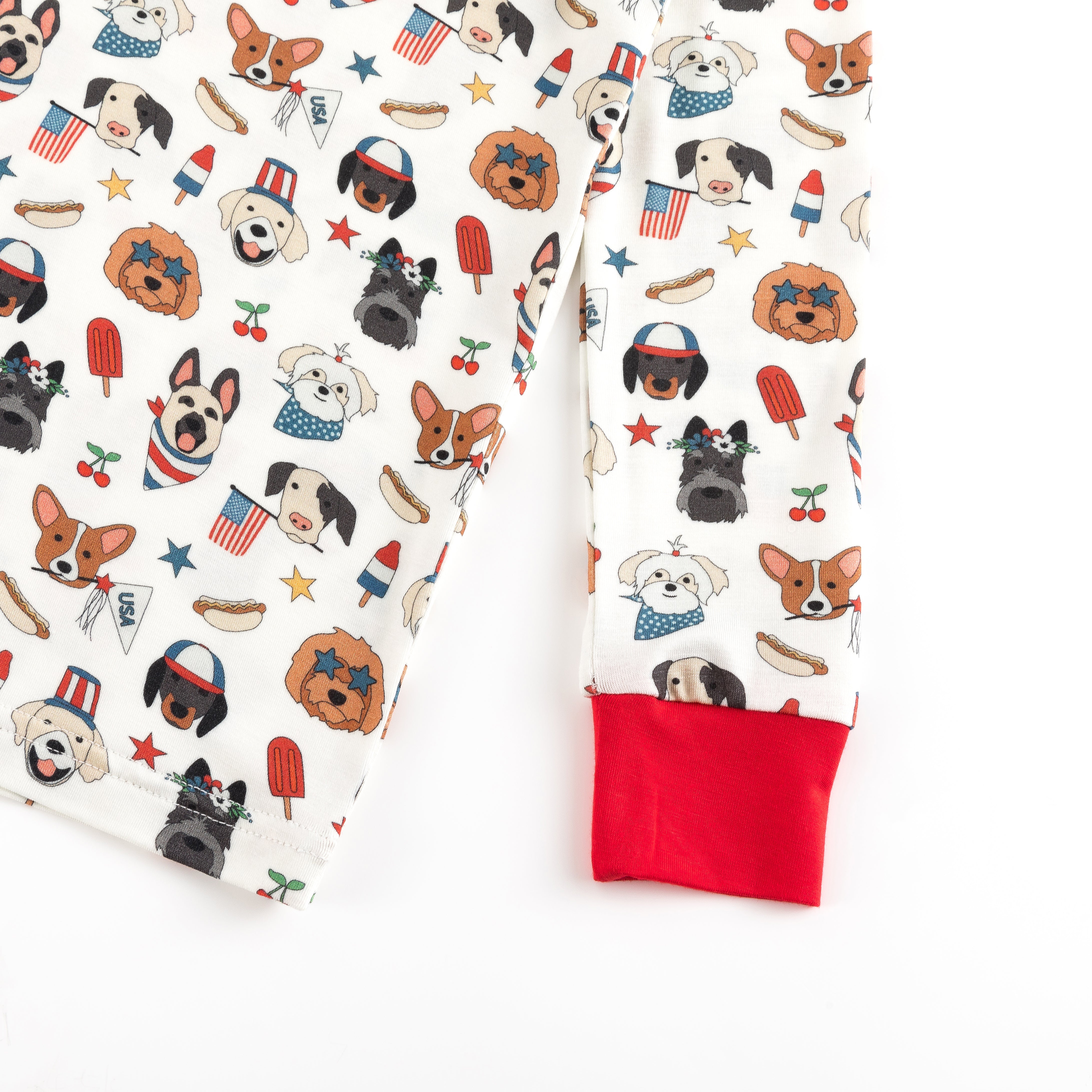 Freedom Dogs (Long Sleeve PJ) - Aaria Tees Aaria Tees