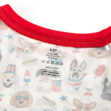 Freedom Dogs (Long Sleeve PJ) - Aaria Tees Aaria Tees