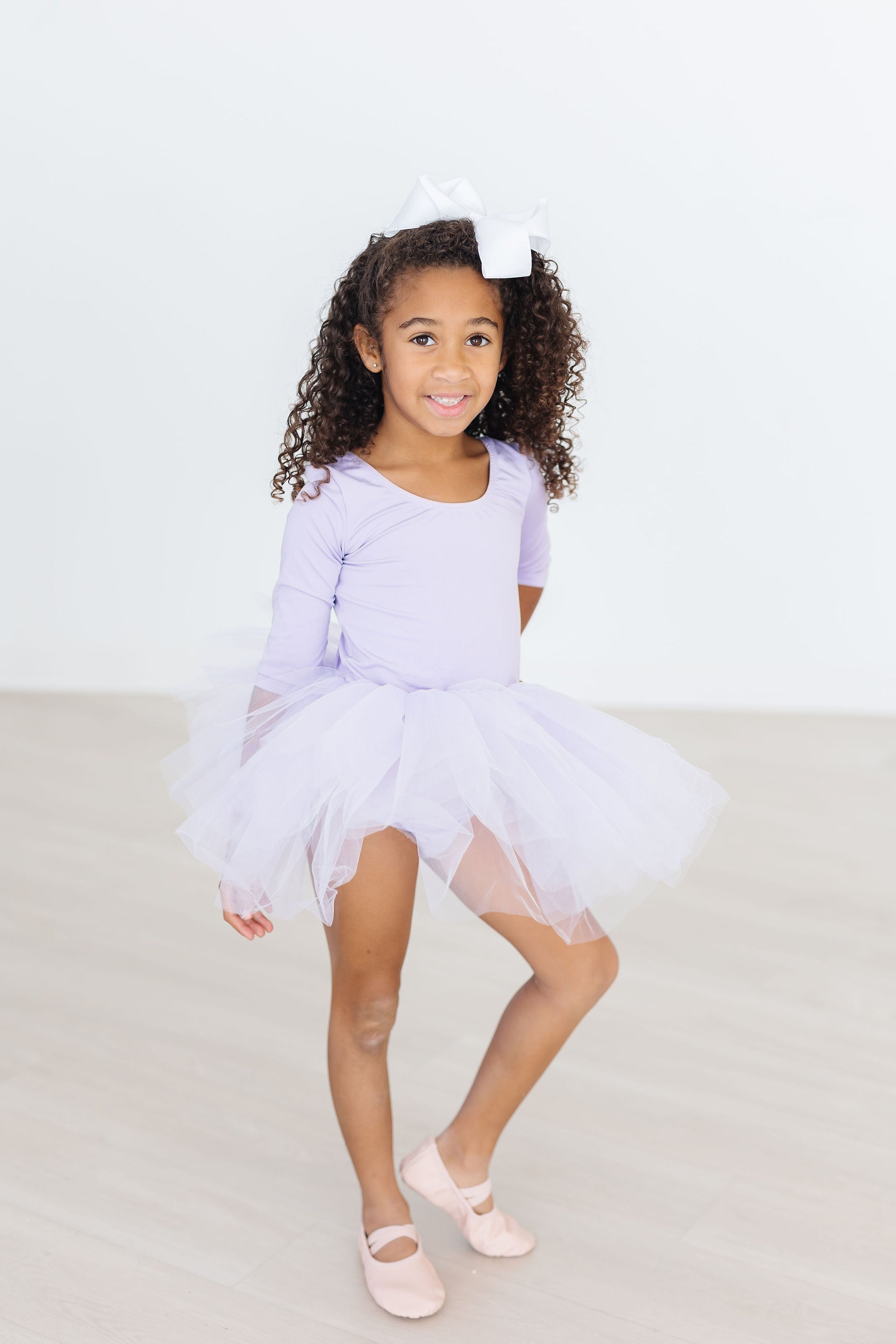 Lavender 3/4 Tutu Leotard - Aaria Tees Aaria Tees
