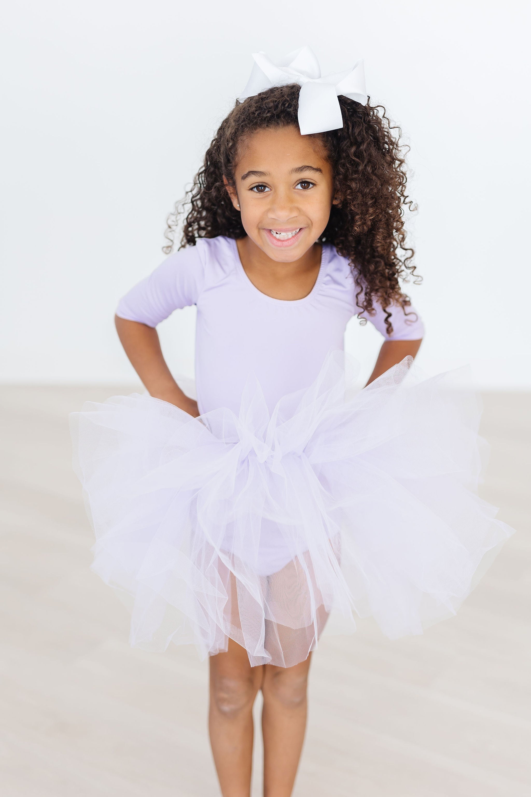 Lavender 3/4 Tutu Leotard - Aaria Tees Aaria Tees