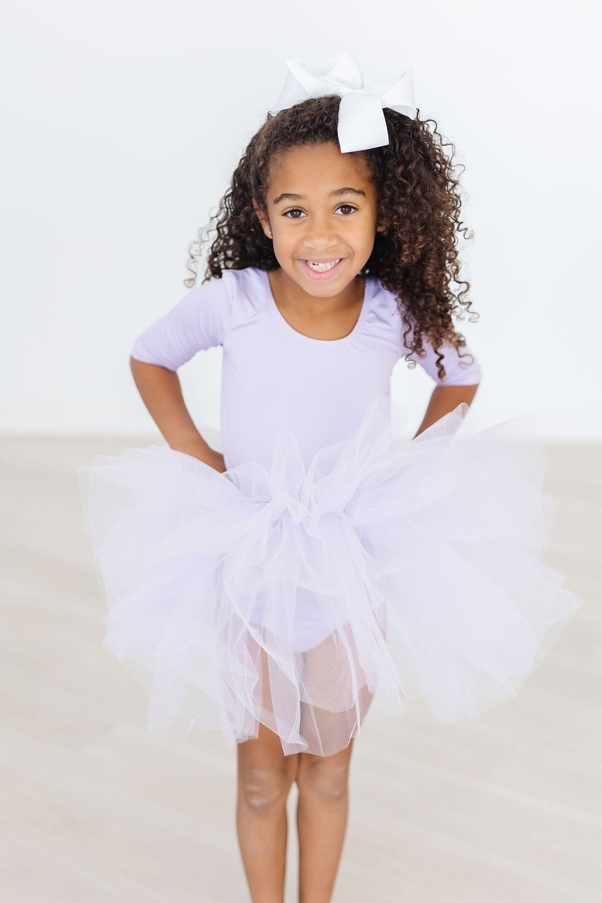 Lavender 3/4 Tutu Leotard - Aaria Tees