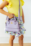 Lavender Glitter Girl's Crossbody Purse - Aaria Tees Aaria Tees
