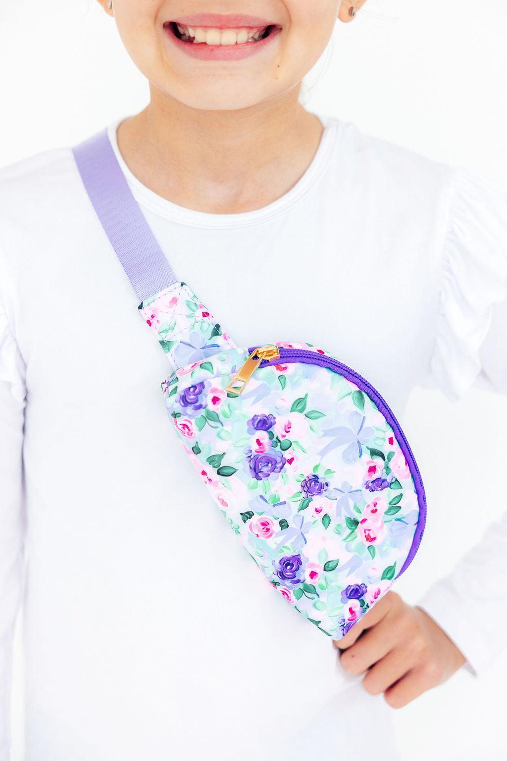Lavender Love Belt Bag - Aaria Tees