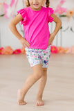 Lavender Love Twirl Shorts - Aaria Tees Aaria Tees