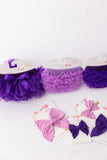 Purple Ruffle Bum Bloomer - Aaria Tees Aaria Tees