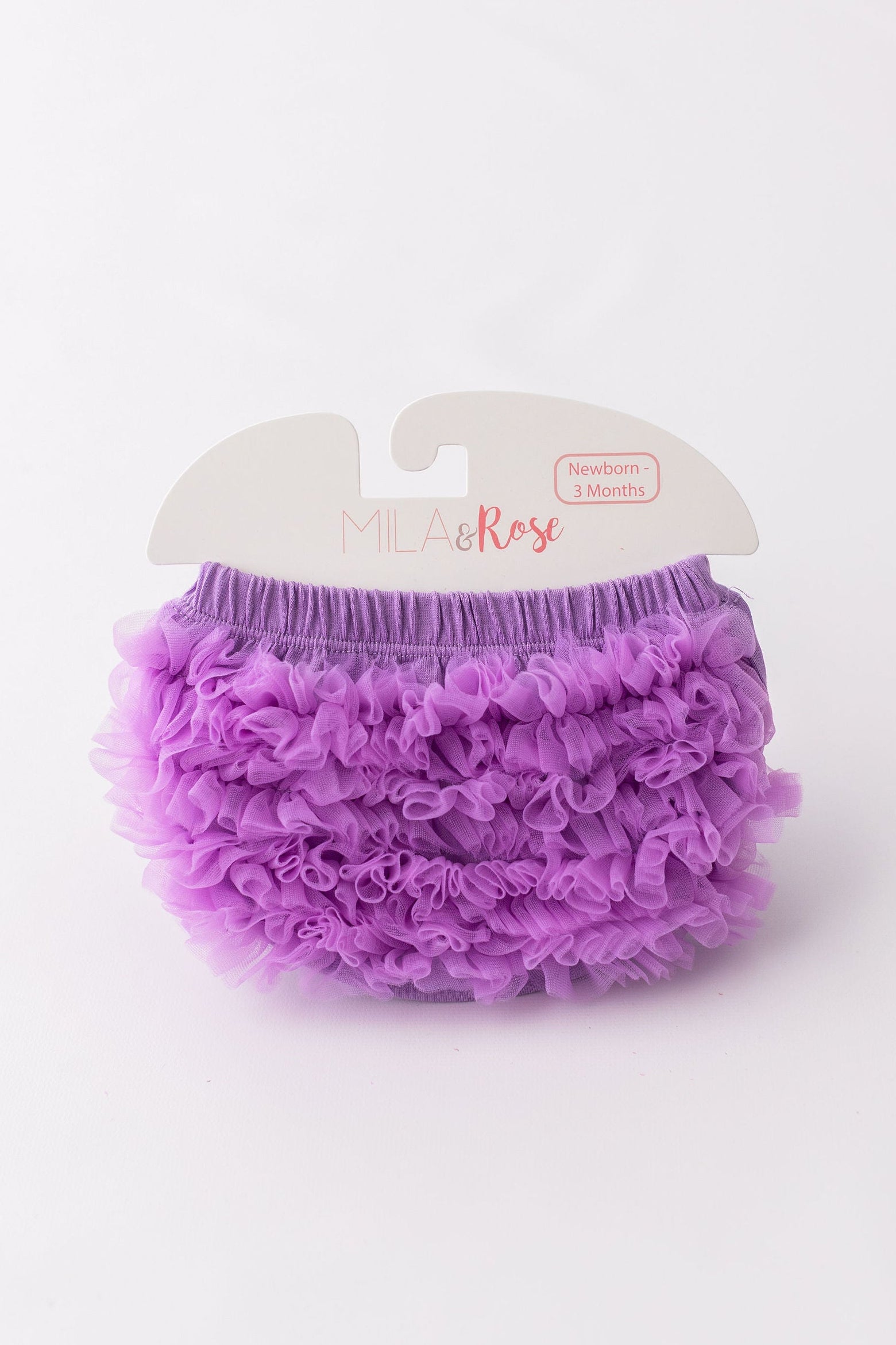 Lavender Ruffle Bum Bloomer - Aaria Tees Aaria Tees