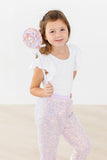 Lavender Sequin Joggers - Aaria Tees Aaria Tees
